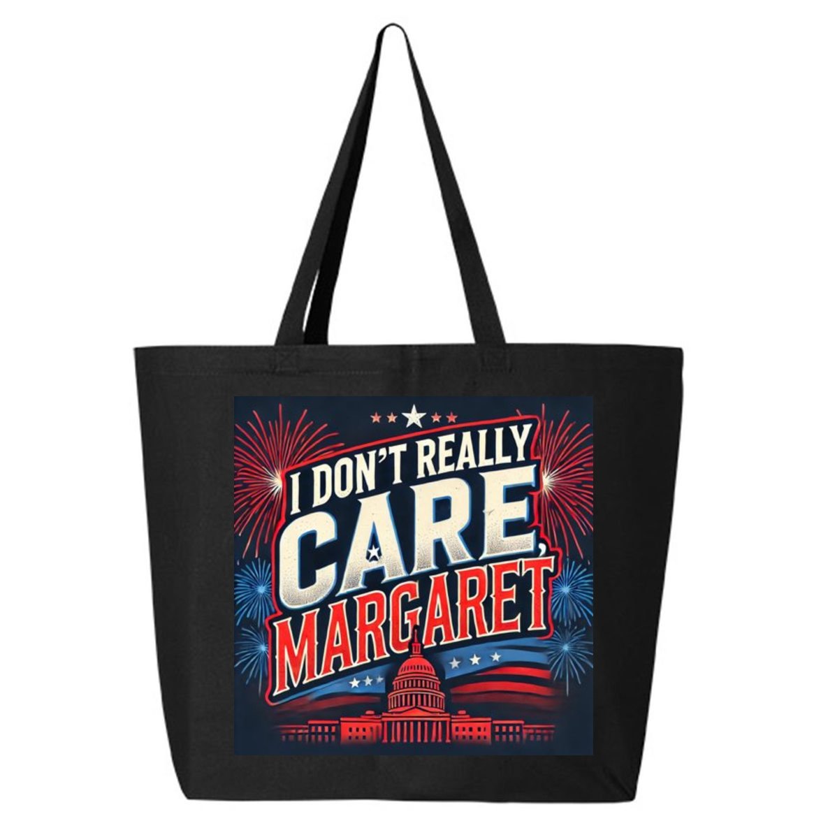 I Don’T Really Care Margaret 25L Jumbo Tote