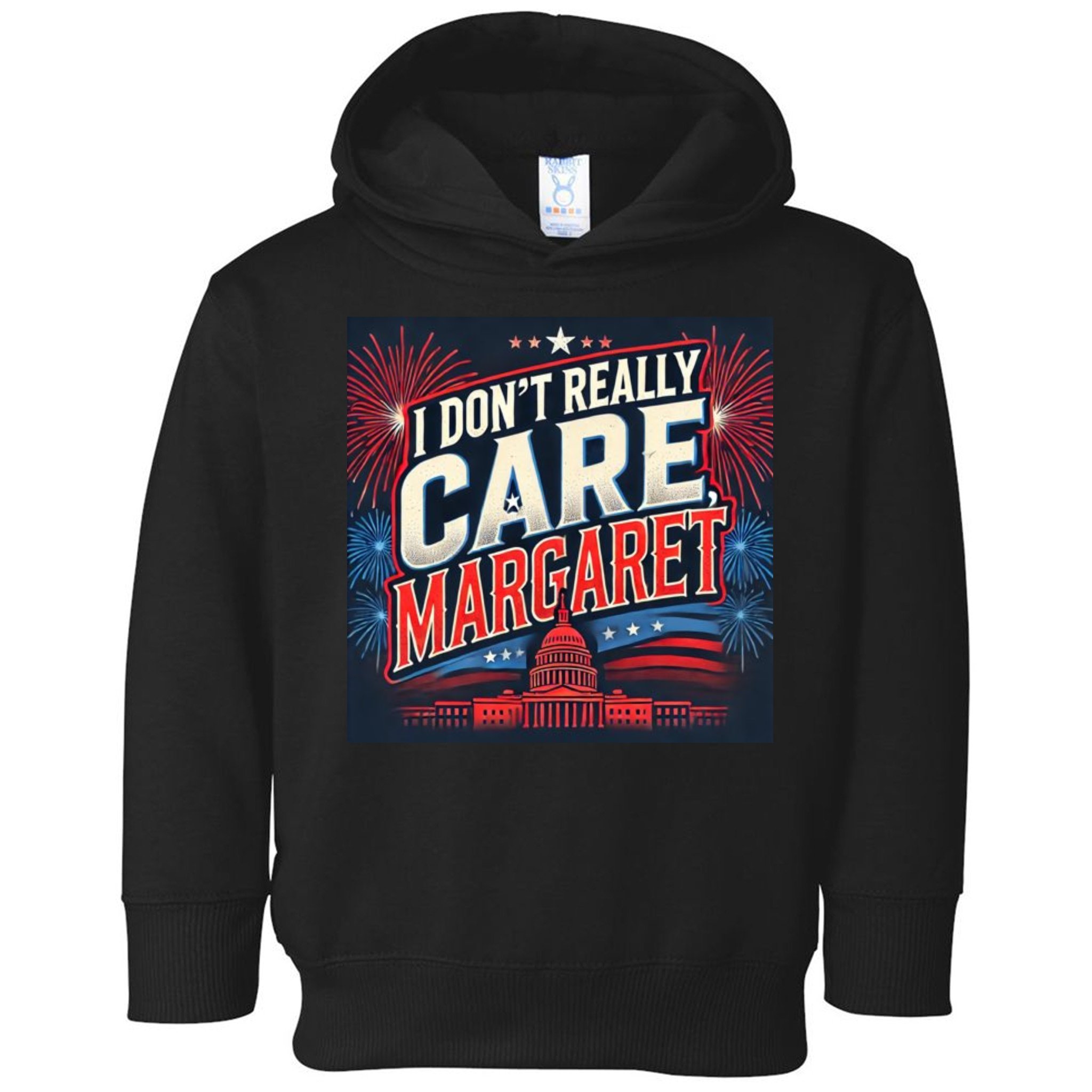 I Don’T Really Care Margaret Toddler Hoodie