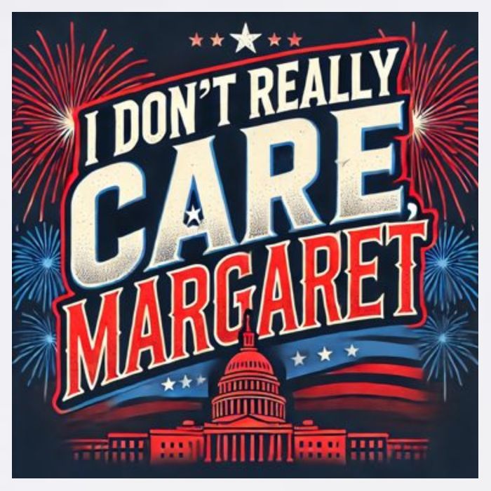 I Don’T Really Care Margaret Cooling Performance Crew T-Shirt