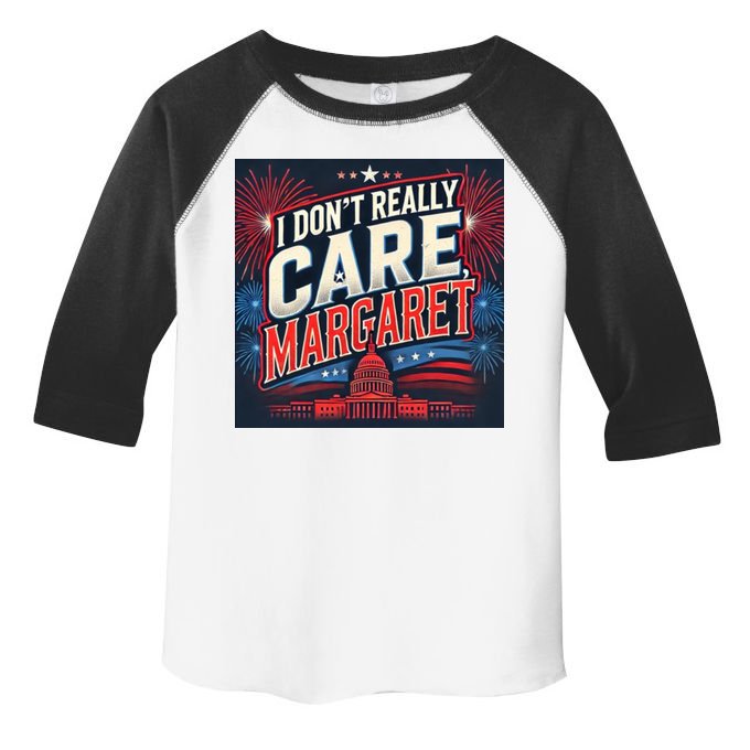 I Don’T Really Care Margaret Toddler Fine Jersey T-Shirt