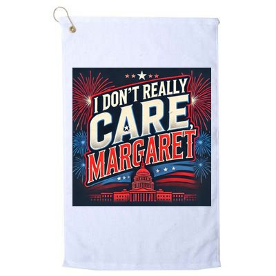 I Don’T Really Care Margaret Golf Towel