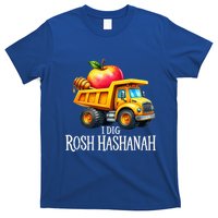 I Dig Rosh Hashanah Dump Truck Apples Honey Jewish New Year T-Shirt