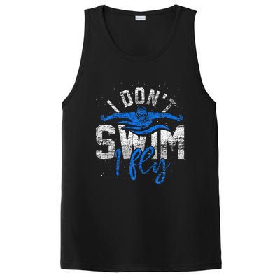 I Dont Swim I Fly Swim Practice PosiCharge Competitor Tank