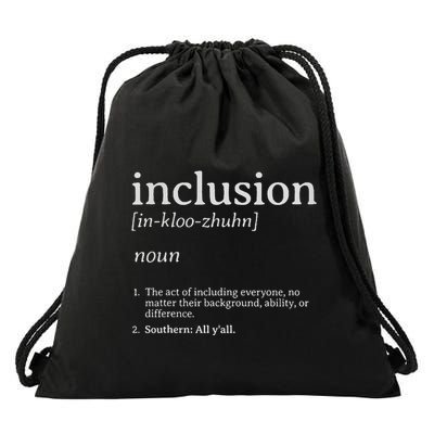 Inclusion Definition Southern Style Drawstring Bag