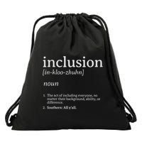 Inclusion Definition Southern Style Drawstring Bag