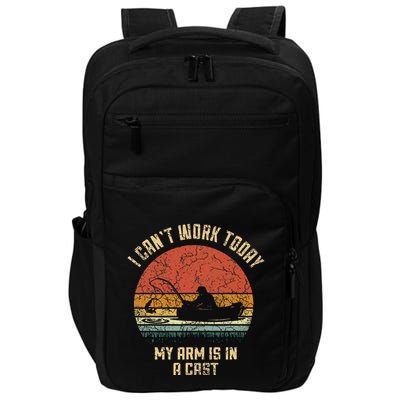 I Destroy Silence Retro Vintage French Horn French Hornist Impact Tech Backpack