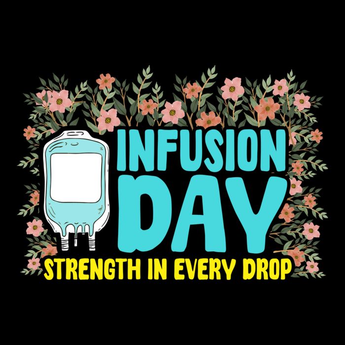 Infusion Day Spoonie Chronic Illness Awareness Support Gift Doggie Tank