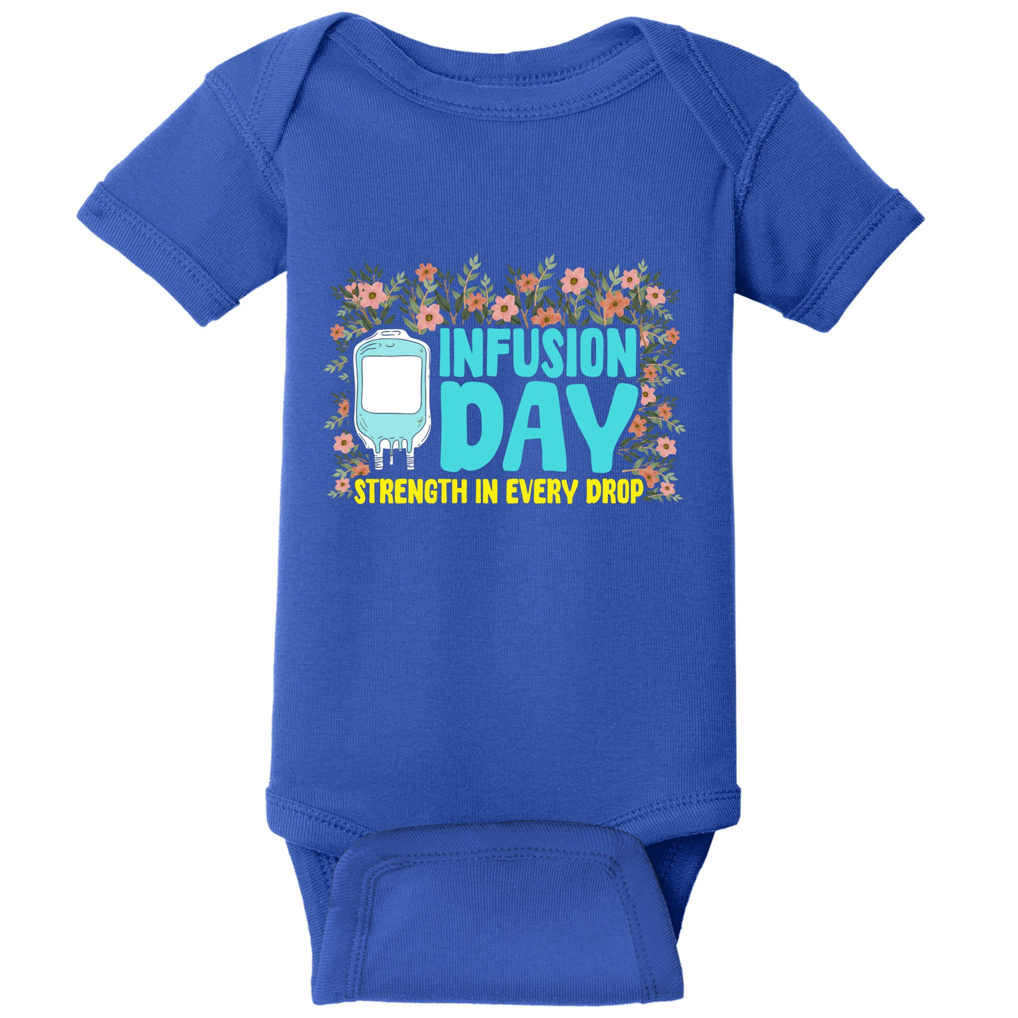 Infusion Day Spoonie Chronic Illness Awareness Support Gift Baby Bodysuit