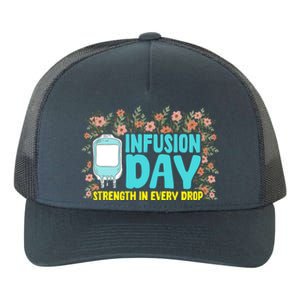 Infusion Day Spoonie Chronic Illness Awareness Support Gift Yupoong Adult 5-Panel Trucker Hat