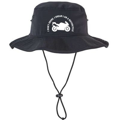 I Don't Snore I Dream I Am A Motorcycle Bucket Hat