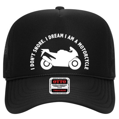 I Don't Snore I Dream I Am A Motorcycle Trucker Hat