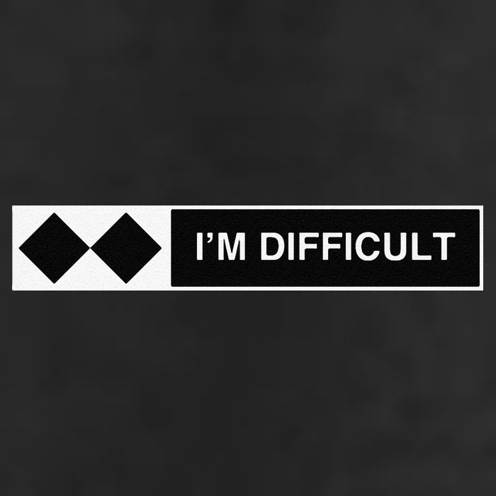 I'm Difficult Ski Snowboard Funny Snowboarding Winter Premium Cool Comfort Performance Bucket Hat