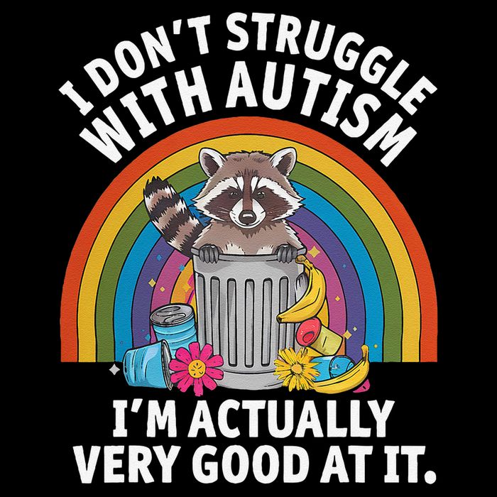 I Dont Struggle With Autism Im Actually Very Good At It 16 in Basic Backpack