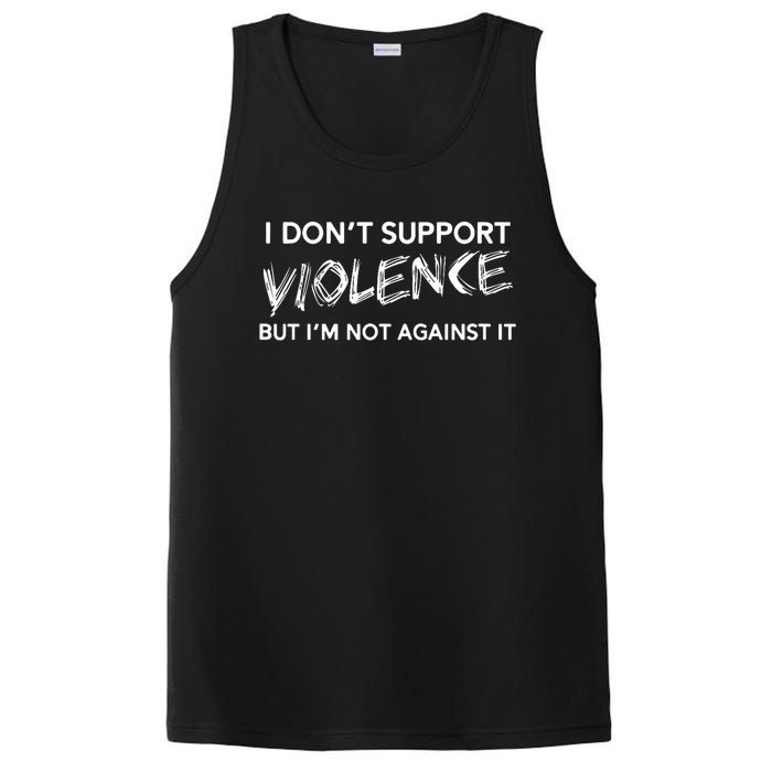 I DonT Support Violence Lt PosiCharge Competitor Tank