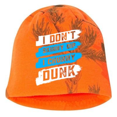 I Dont Skinny Dip I Chunky Dunk Kati - Camo Knit Beanie