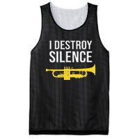 I Destroy Silence Concert Band Marching Band Mesh Reversible Basketball Jersey Tank