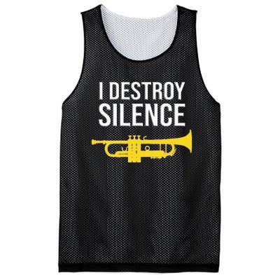 I Destroy Silence Concert Band Marching Band Mesh Reversible Basketball Jersey Tank