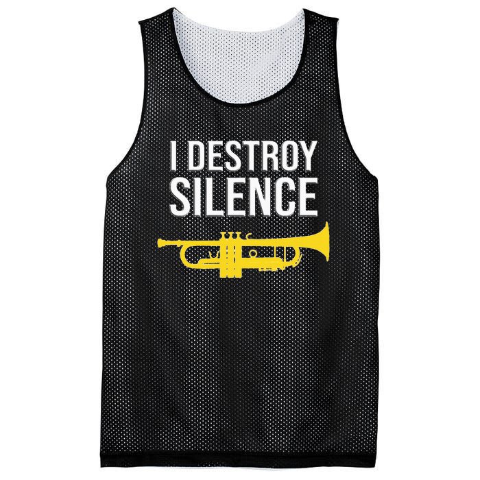 I Destroy Silence Concert Band Marching Band Mesh Reversible Basketball Jersey Tank