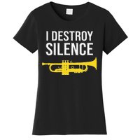 I Destroy Silence Concert Band Marching Band Women's T-Shirt