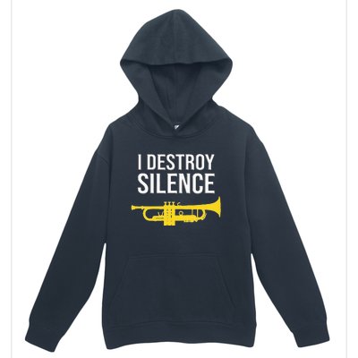 I Destroy Silence Concert Band Marching Band Urban Pullover Hoodie