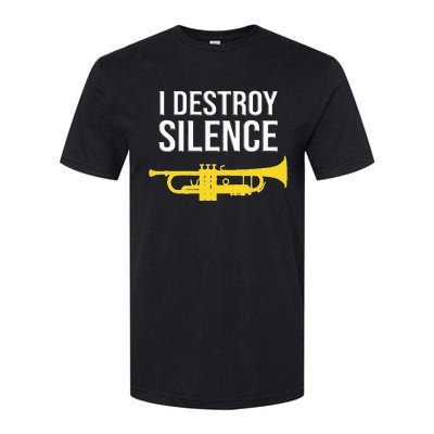 I Destroy Silence Concert Band Marching Band Softstyle CVC T-Shirt