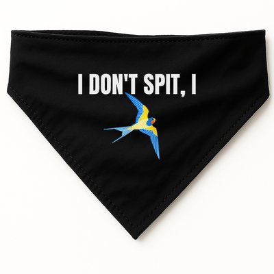 I Dont Spit I Swallow Funny Bird Watching Party Bbq Party USA-Made Doggie Bandana