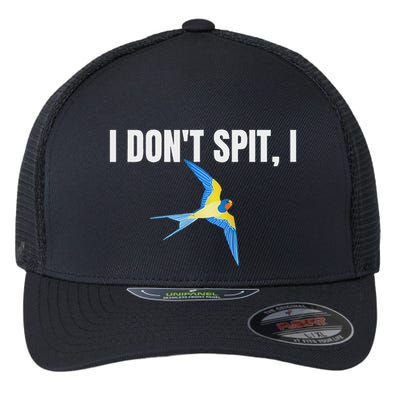 I Dont Spit I Swallow Funny Bird Watching Party Bbq Party Flexfit Unipanel Trucker Cap