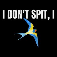 I Dont Spit I Swallow Funny Bird Watching Party Bbq Party Cooling Performance Crew T-Shirt