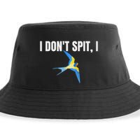 I Dont Spit I Swallow Funny Bird Watching Party Bbq Party Sustainable Bucket Hat