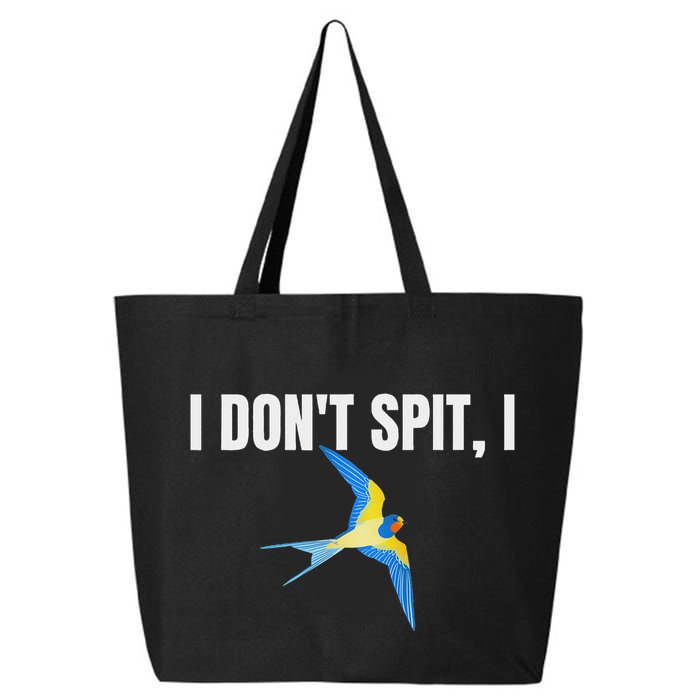I Dont Spit I Swallow Funny Bird Watching Party Bbq Party 25L Jumbo Tote