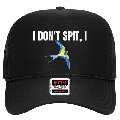 I Dont Spit I Swallow Funny Bird Watching Party Bbq Party Trucker Hat