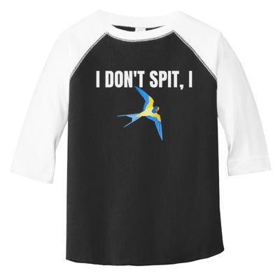 I Dont Spit I Swallow Funny Bird Watching Party Bbq Party Toddler Fine Jersey T-Shirt