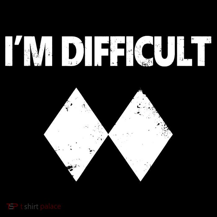 I'm Difficult Skiing Skier Snowboard Double Black Diamonds Baby Bodysuit