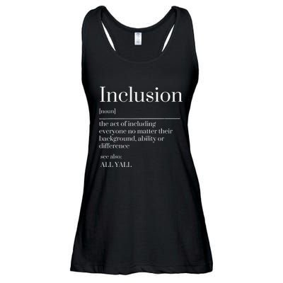 Inclusion Definition Southern Style All Yall Neurodivergent Ladies Essential Flowy Tank