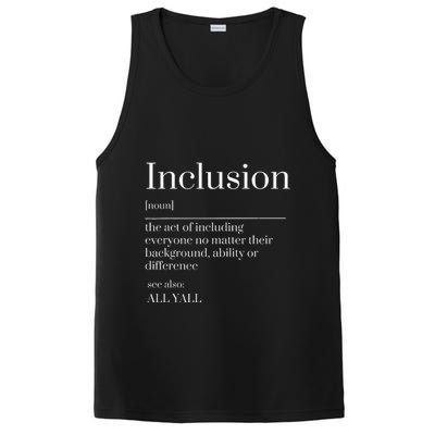 Inclusion Definition Southern Style All Yall Neurodivergent PosiCharge Competitor Tank