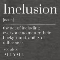 Inclusion Definition Southern Style All Yall Neurodivergent Vector Backpack