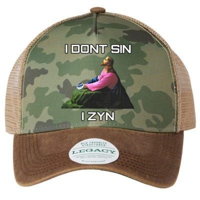 I Dont Sin I Zyn Legacy Tie Dye Trucker Hat