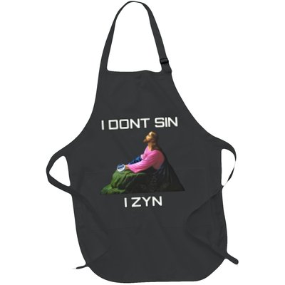 I Dont Sin I Zyn Apron