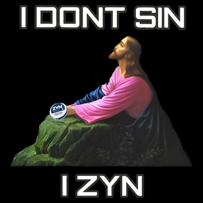 I Dont Sin I Zyn Backpack