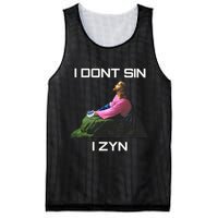 I Dont Sin I Zyn Mesh Reversible Basketball Jersey Tank