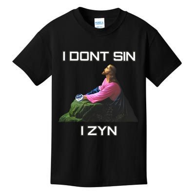 I Dont Sin I Zyn Kids T-Shirt