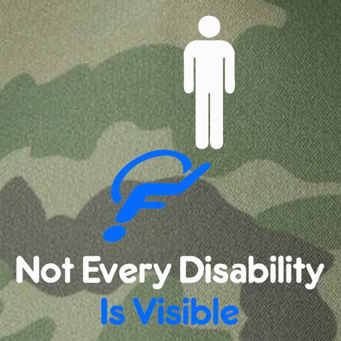 Invisible Disability Stick Figure With Wheelchair Shadow Legacy Tie Dye Trucker Hat