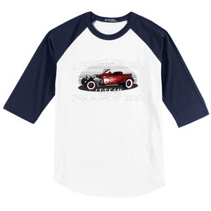 I Don't Snore I Dream I'm a Hot Rod Muscle Car Lovers Gift  Baseball Sleeve Shirt