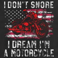 I DonT Snore I Dream IM A Motorcycle Club Snoring Biker Hat