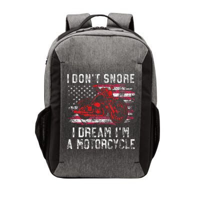 I DonT Snore I Dream IM A Motorcycle Club Snoring Biker Vector Backpack