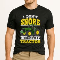 I don't snore I dream I am a tractor gift idea for farmer  Performance Shirt