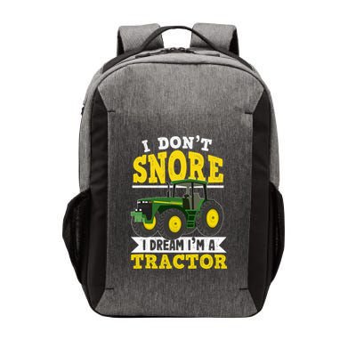 I don't snore I dream I am a tractor gift idea for farmer  Vector Backpack