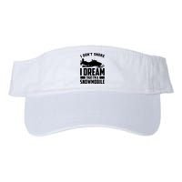 I Don't Snore I Dream That I'm A Snowmobile Visor