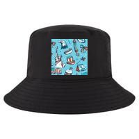 Independence Day Statue Of Liberty Cool Comfort Performance Bucket Hat