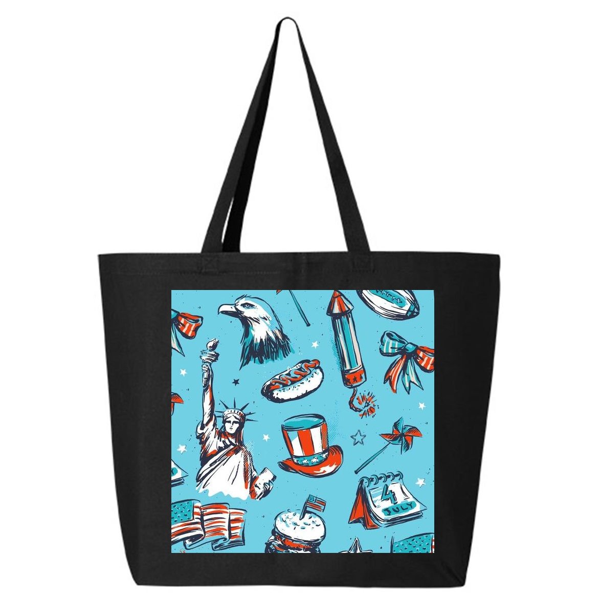 Independence Day Statue Of Liberty 25L Jumbo Tote
